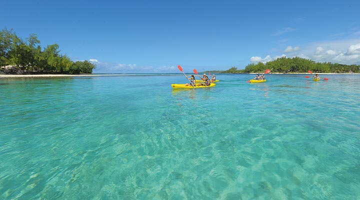 Beachcomber-Shandrani-Canoe-Kayak-Kanot-Kajak-Lagoon-Lagun