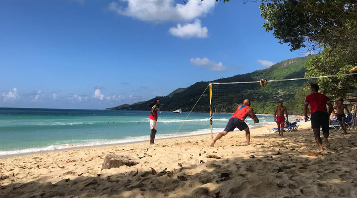 Coral-Strand-Smart-Choice-Hotel-Resort-Spa-Volleyboll-Beachvolleyboll-Beau-Vallon