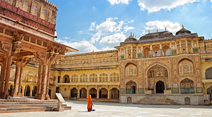 Indien-Amber-Fort-Jaipur-Indcen-Resor