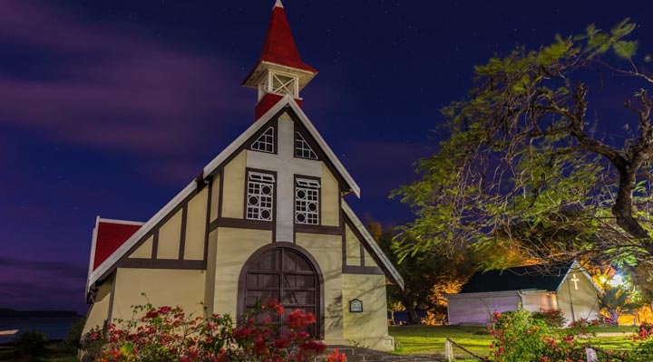 Mauritius-Church-Kyrka-Kyrkor-Night-Natt-Sea-Hav