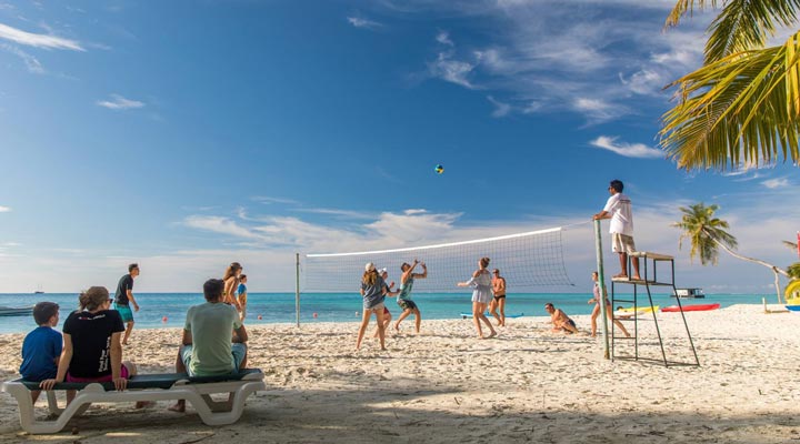 Meeru-Island-Resort-Spa-Volleyboll-Beachvolleyboll-Sport-Sports