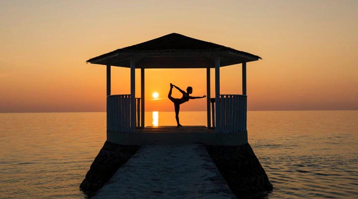 Oblu-Helengeli-Resort-Spa-Yoga-Yogas-Sunset-Solnedgang