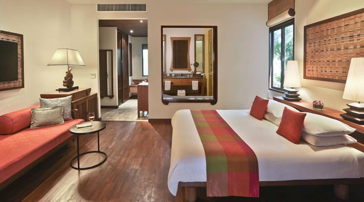 Pimalai-Resort-Spa-Deluxe-Room-Floor-Golv-Bed-Sang