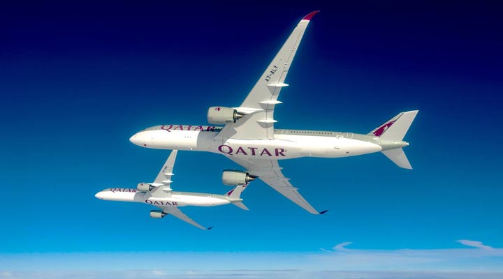 Qatar-Airways-A350-Airbus-Airbus350-Airbus-Plane-Plan-Flight-Flyg