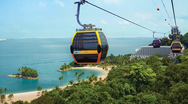 Sentosa-CableCars