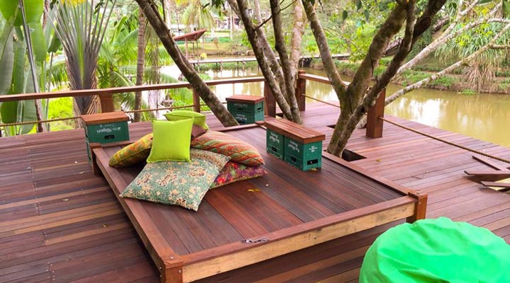 Sepilok-Nature-Resort-Deck-Decks-River-Flod